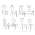 clear crystal Tiffany chair wedding chairs and tables